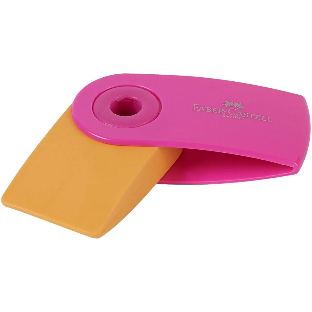 Faber-Castell: Sleeve mini tokos radír trendi színekben 1db kép 2