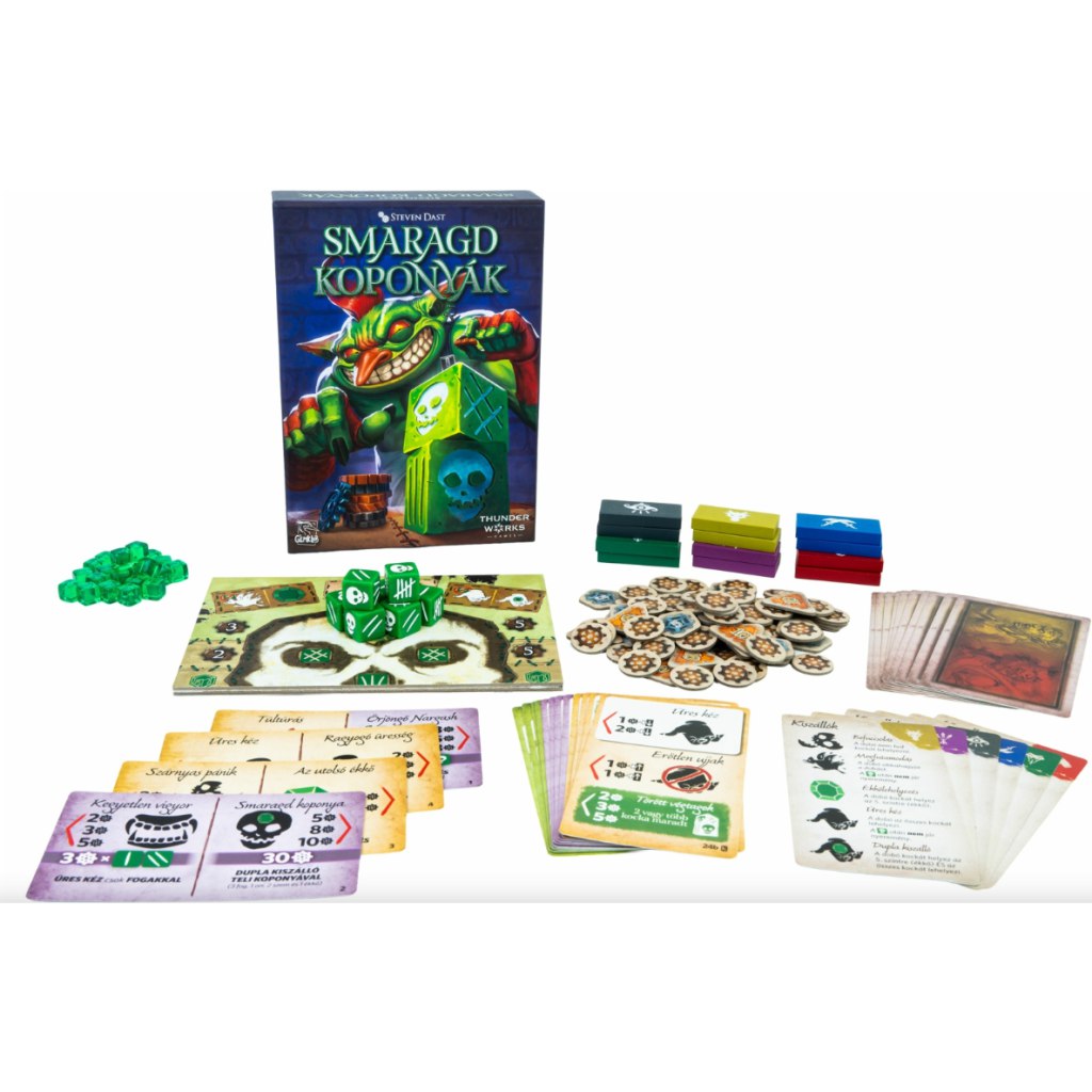 Smaragd koponyák társasjáték kép 2