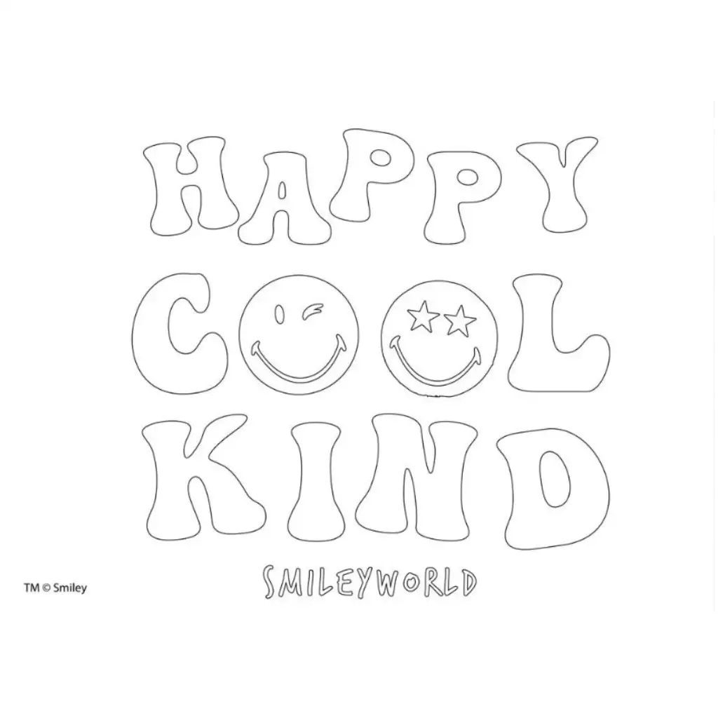 Smiley kreatív színezhető vázlatfüzet sablonnal és matricákkal több változatban kép 4