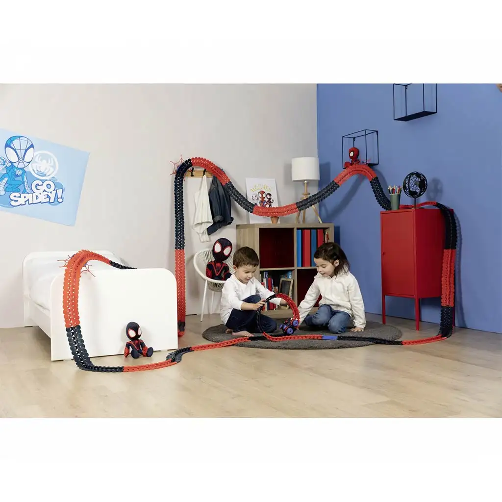 Smoby Spidey FleXtreme Miles Morales versenypálya szett - Simba Toys kép 3
