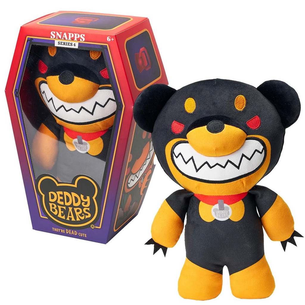 Deddy Bear Hank plüss koporsóban, 4. sorozat, 30 cm-es - Snappers