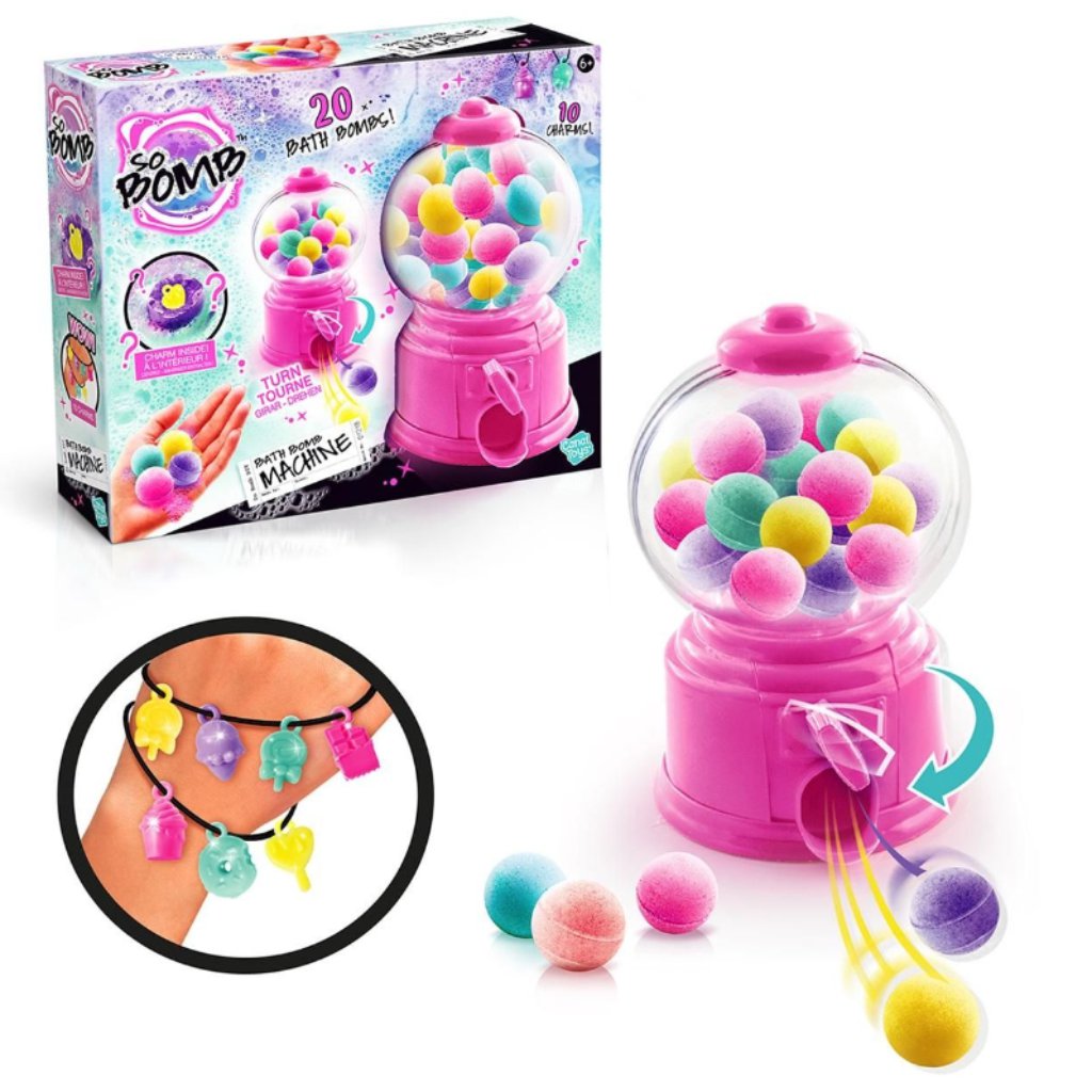 So Bomb: Fürdőgolyó gömbadagolóban, meglepetés charmmal kép 7