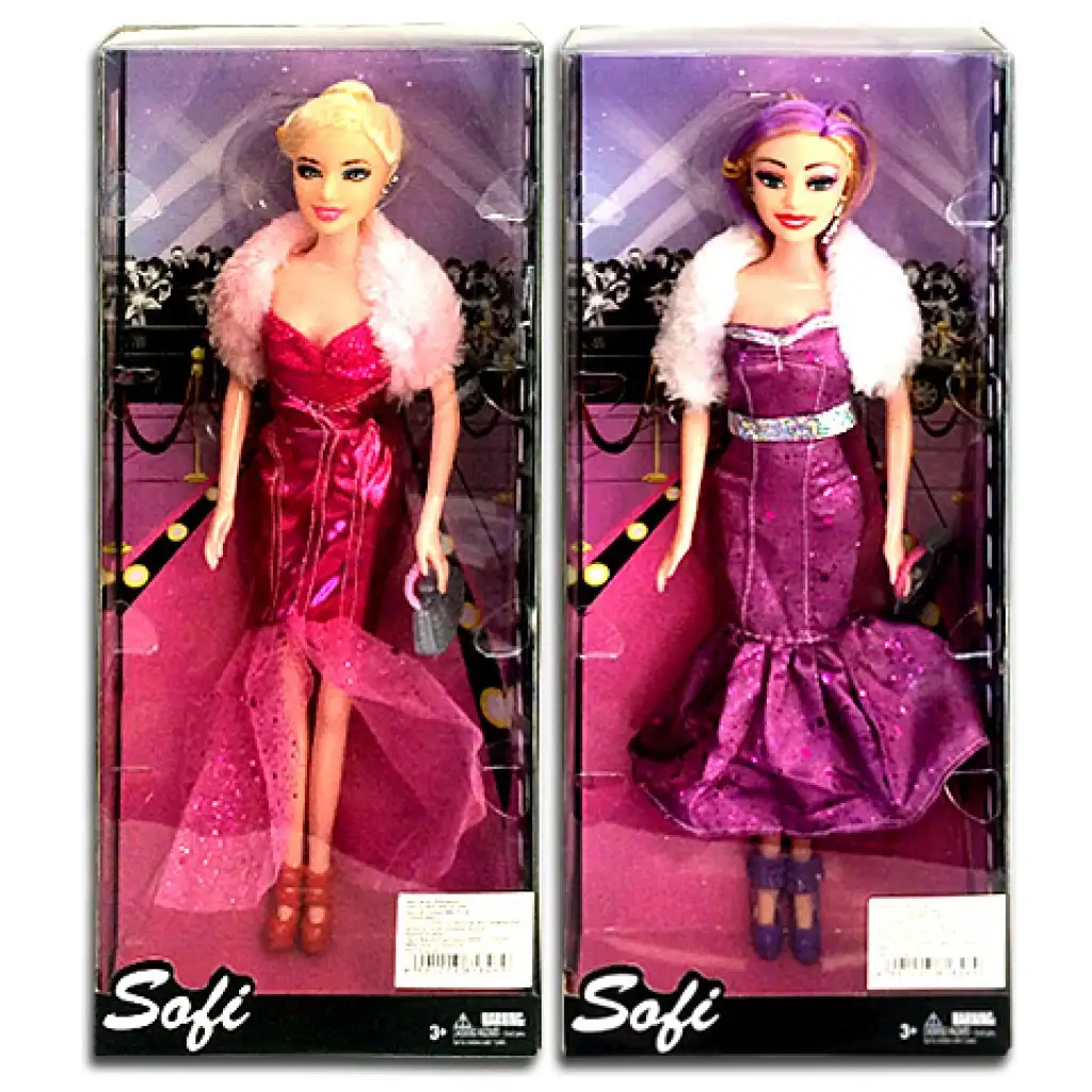 Sofi baba estélyi ruhában szőrmével 2 változatban