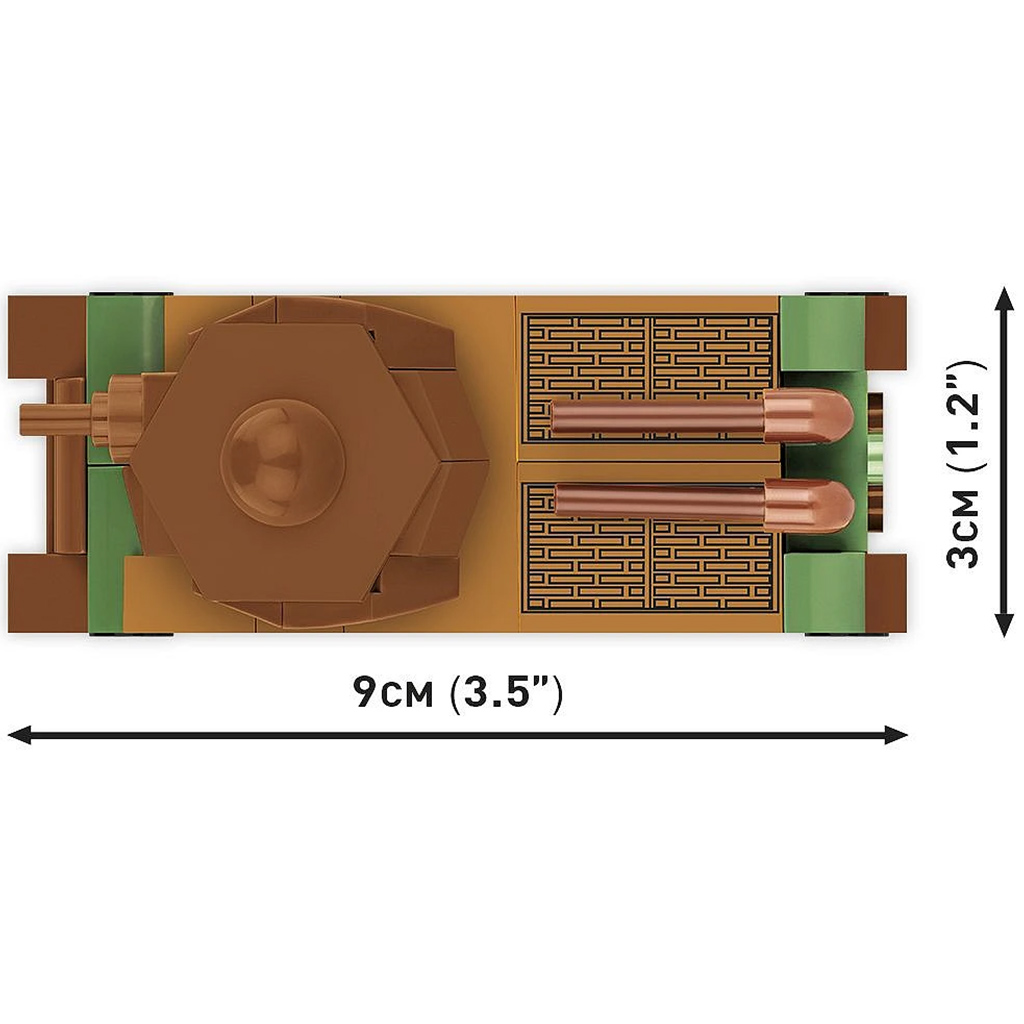 COBI: Somua S-35 francia tank építőjáték (3093) kép 3