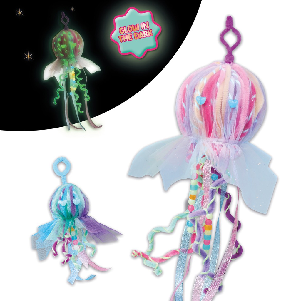 LENA: Sötétben világító medúza készítő szett kép 2