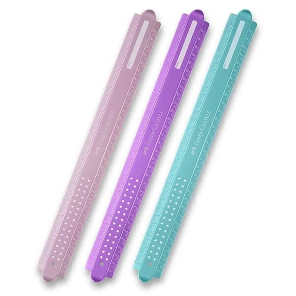 Faber-Castell: Sparkle flexibilis vonalzó 30cm-es többféle színben