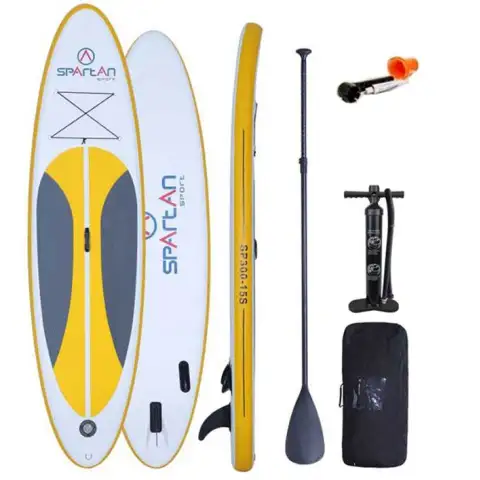Sárga-fekete  SP-300 SUP Stand Up Paddle készlet 300cm-es - Spartan