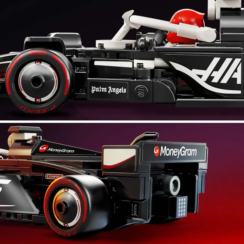 LEGO® Speed Champions: MoneyGram Haas F1® Team VF-24 versenyautó (77250) kép 4