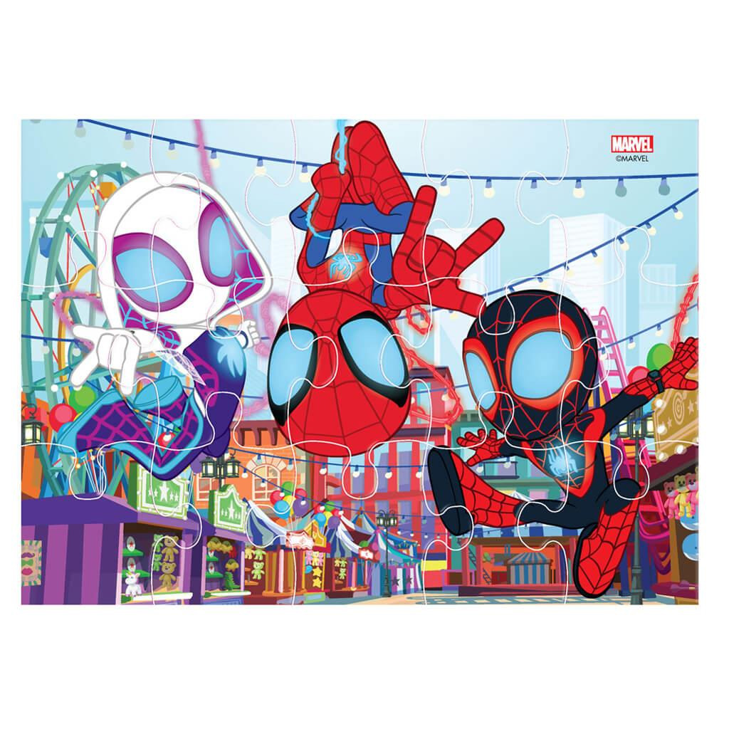 Luna: Spidey 4 az 1-ben 12-15-20-24 db-os puzzle kép 3