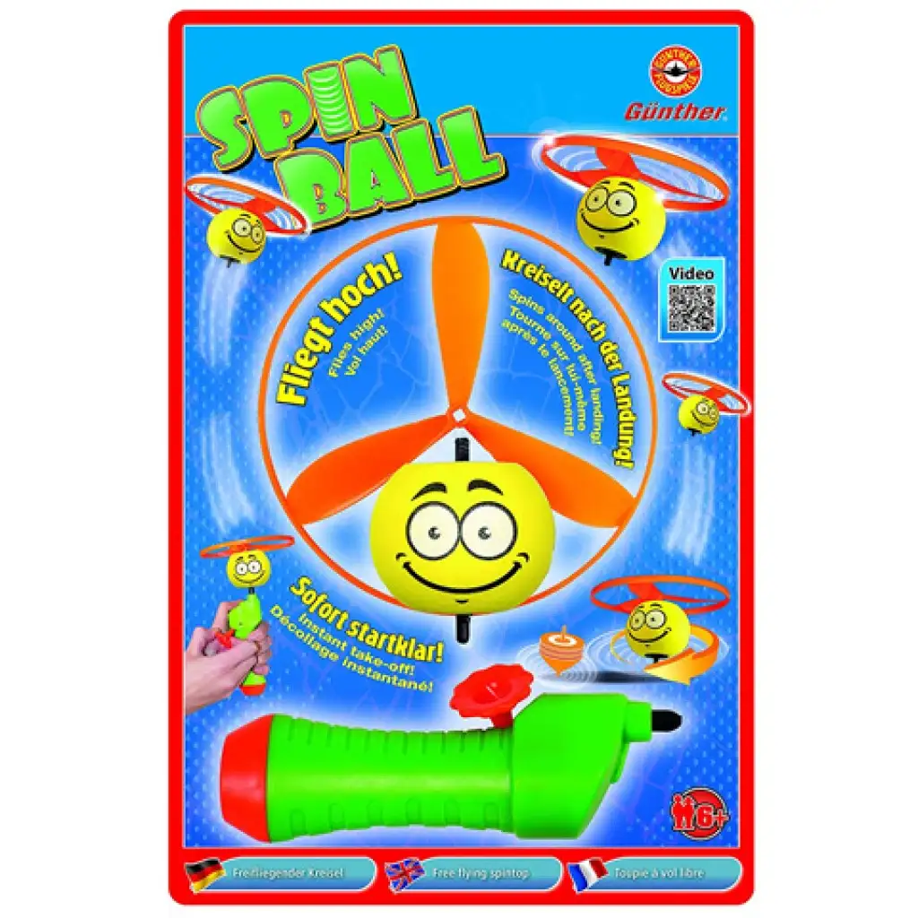 Spin Ball kilőhető röptetős játék