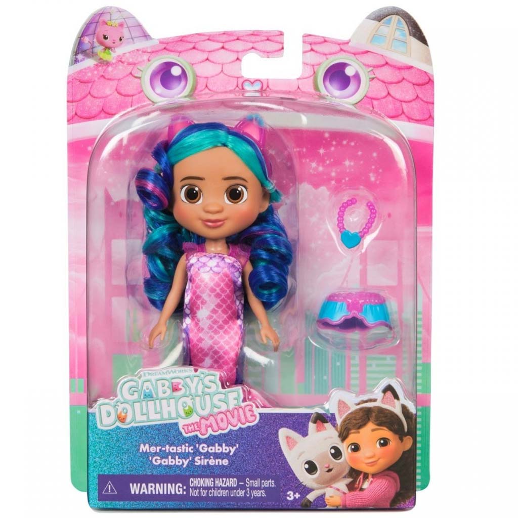 Gabby babaháza: Mer-tastic sellő Gabby baba - Spin Master
