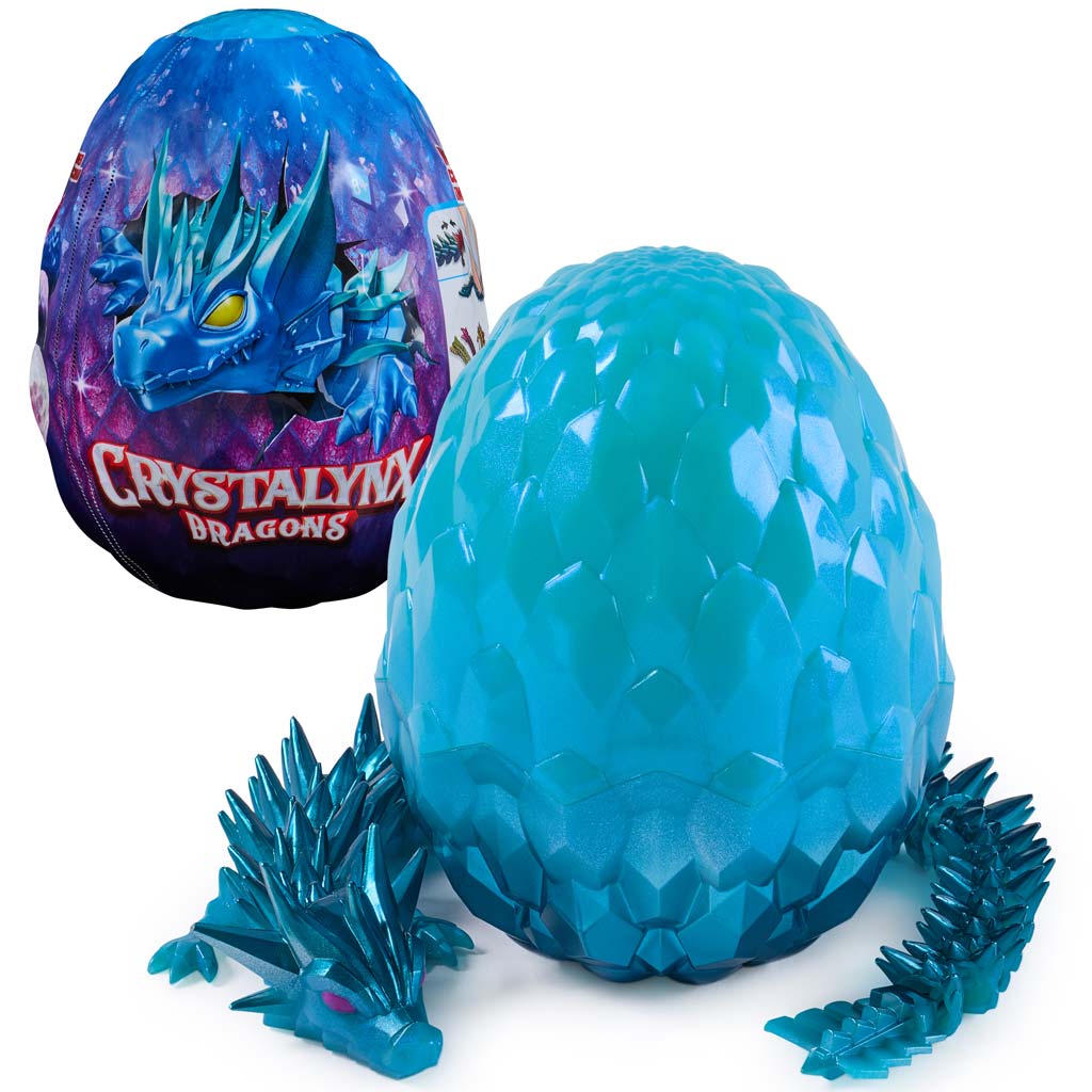 Így neveld a sárkányodat: Crystalynx Sárkánytojás – Spin Master