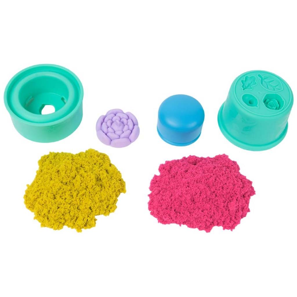 Kinetic Sand: Squish Blossom varázsvirág homokgyurma szett – Spin Master kép 2