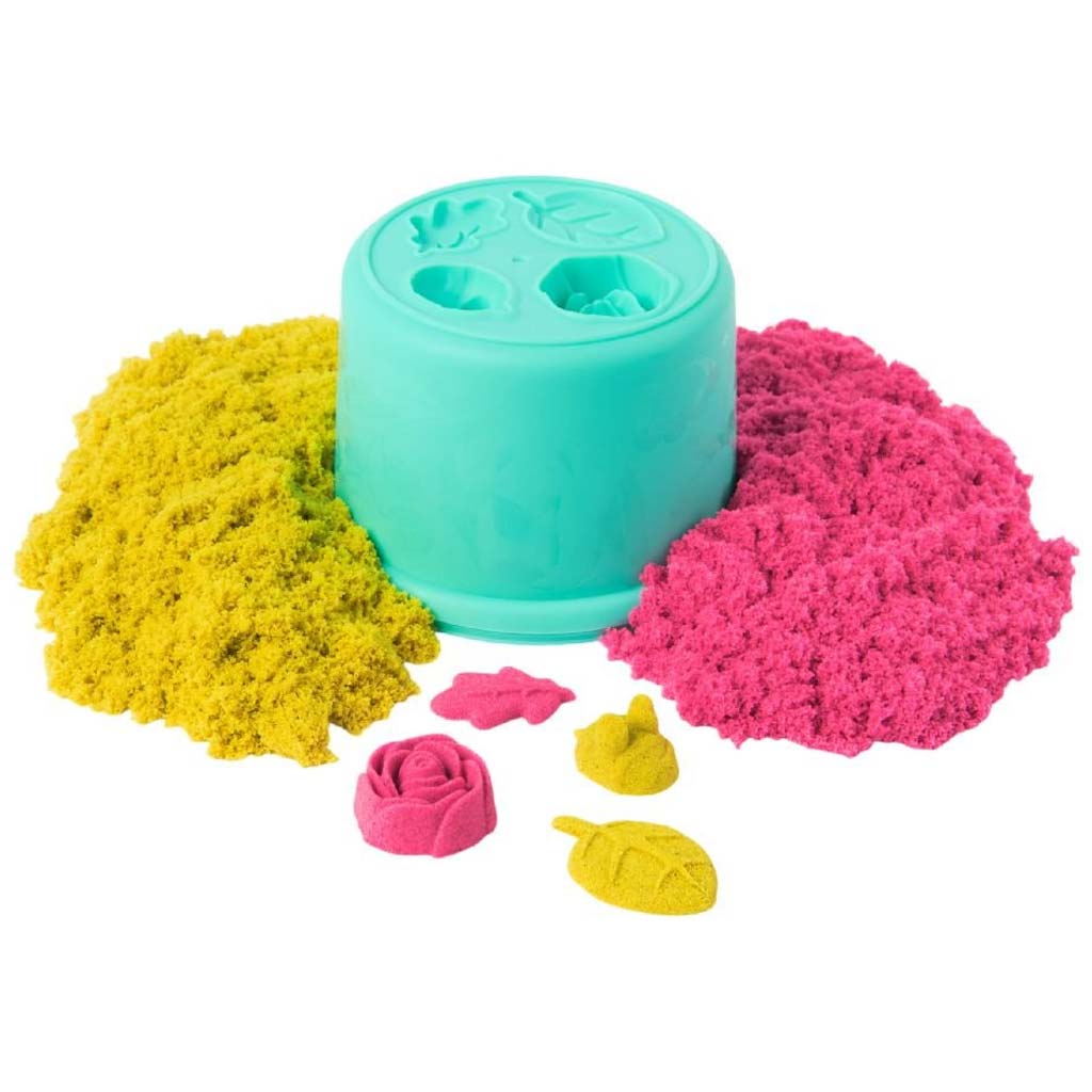 Kinetic Sand: Squish Blossom varázsvirág homokgyurma szett – Spin Master kép 3