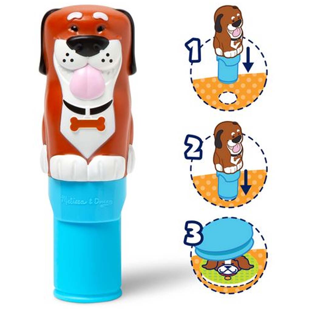 Melissa&Doug: Sticker WOW! Matrica pecsételő – Kutya – Spin Master kép 2