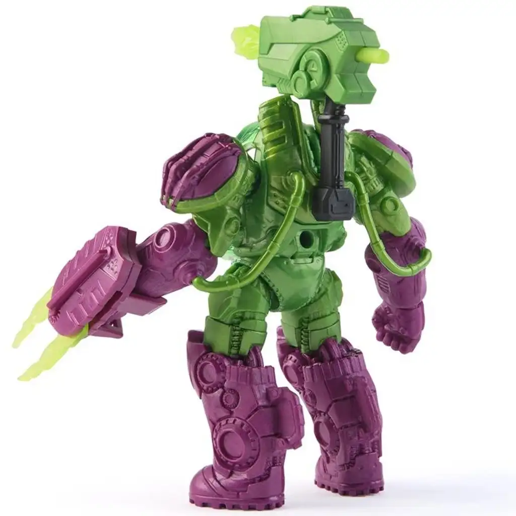 DC Metal Force Lex Luther játékfigura felszereléssel - Spin Master kép 2