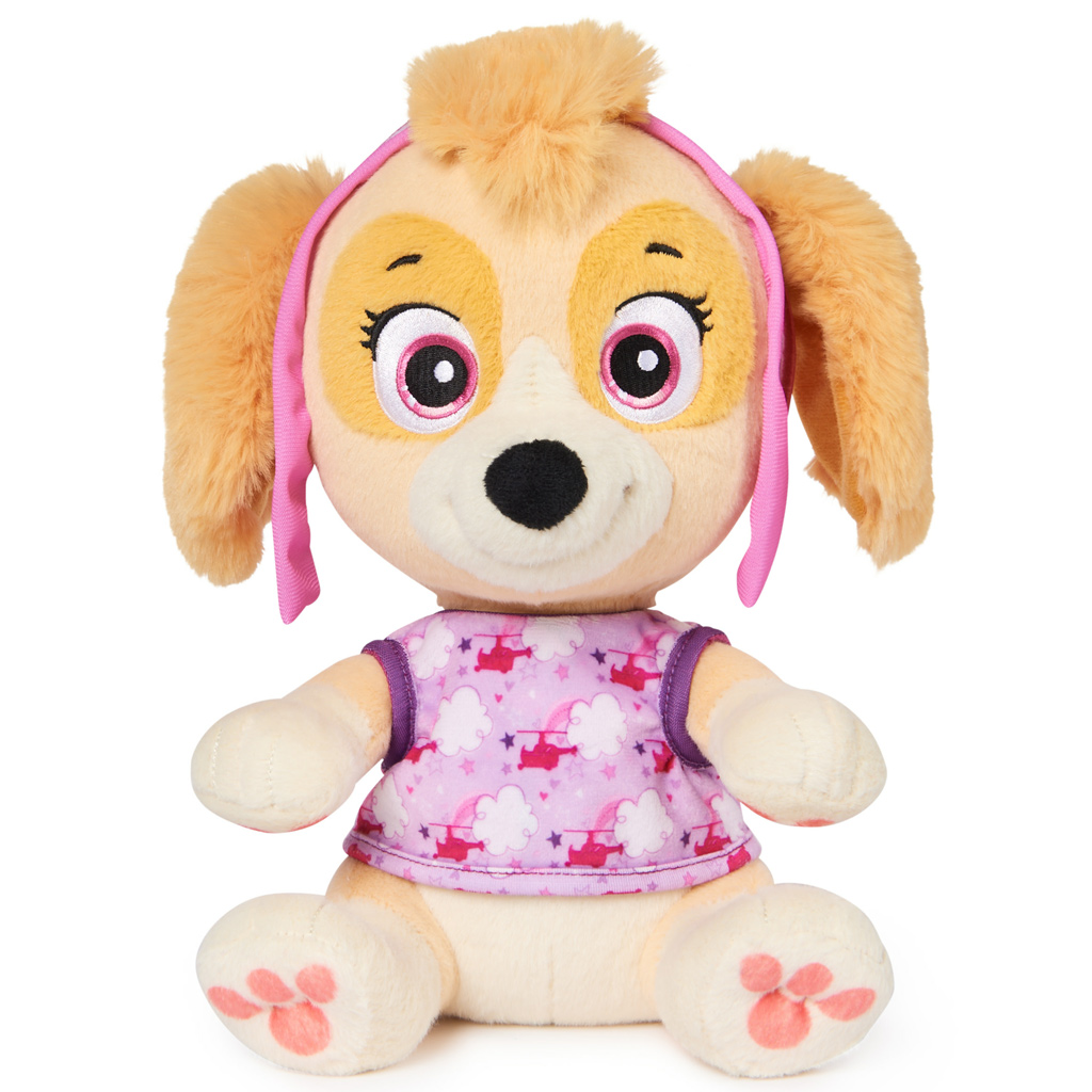 Mancs őrjárat: Skye alvós plüss figura kifordítható ruhában 25cm - Spin Master kép 3