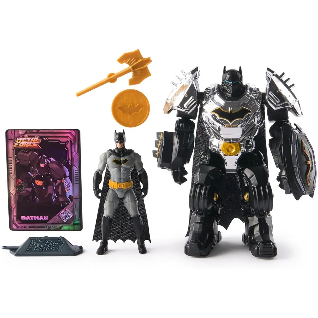 DC Metal Force Batman játékfigura szett - Spin Master kép 2