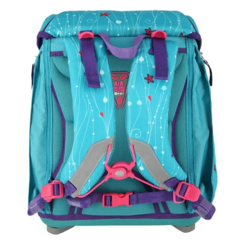 Spirit: Fairy 5db-os 3D ergonomikus LED-es iskolatáska szett kép 3