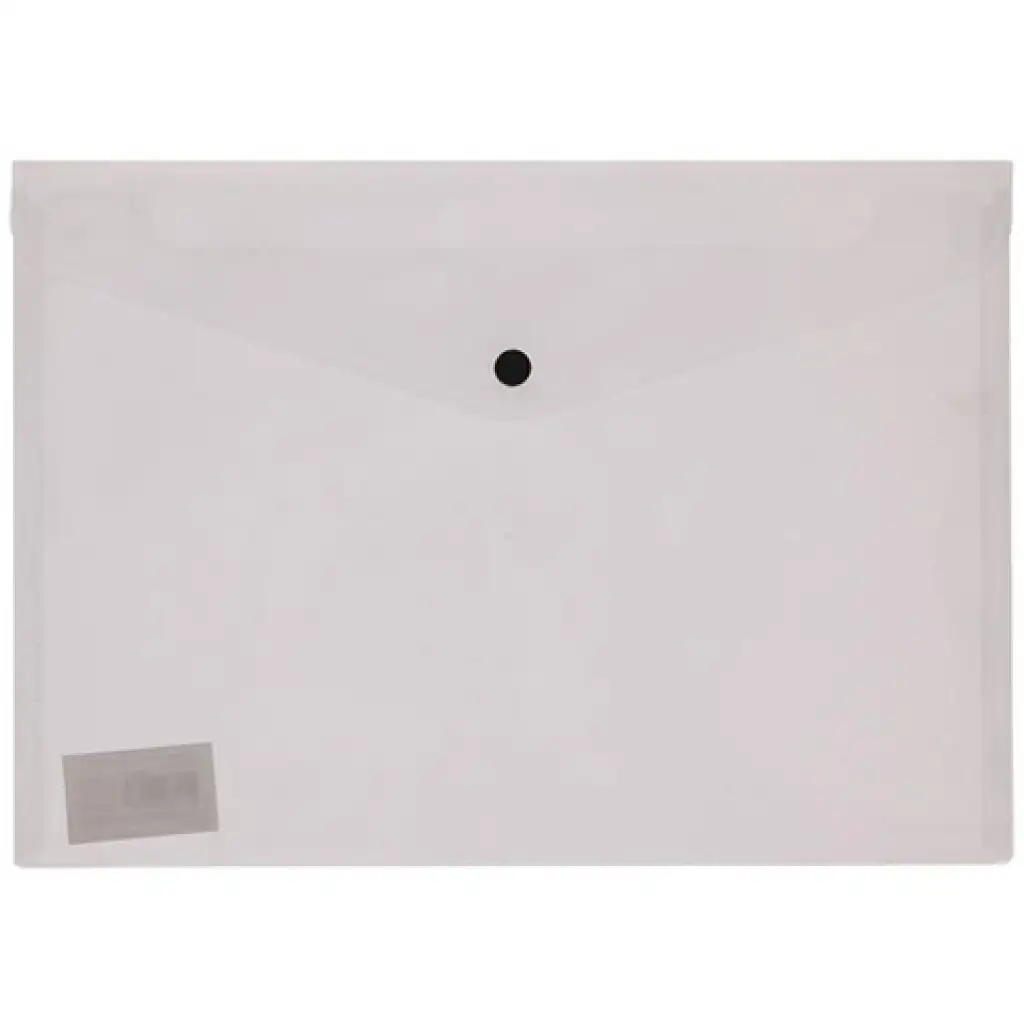 Spirit: Fehér színű átlátszó irattartó mappa A/4-es méretben