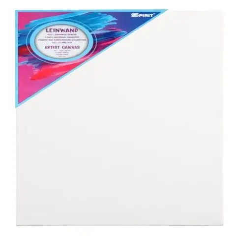 Spirit: Feszített fehér festővászon 70x70cm-es