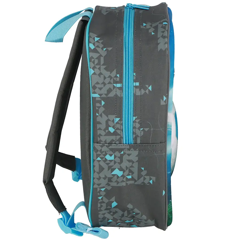 Spirit: Football Champion focis 3D mintás lekerekített ovis hátizsák 30x25x12cm kép 4