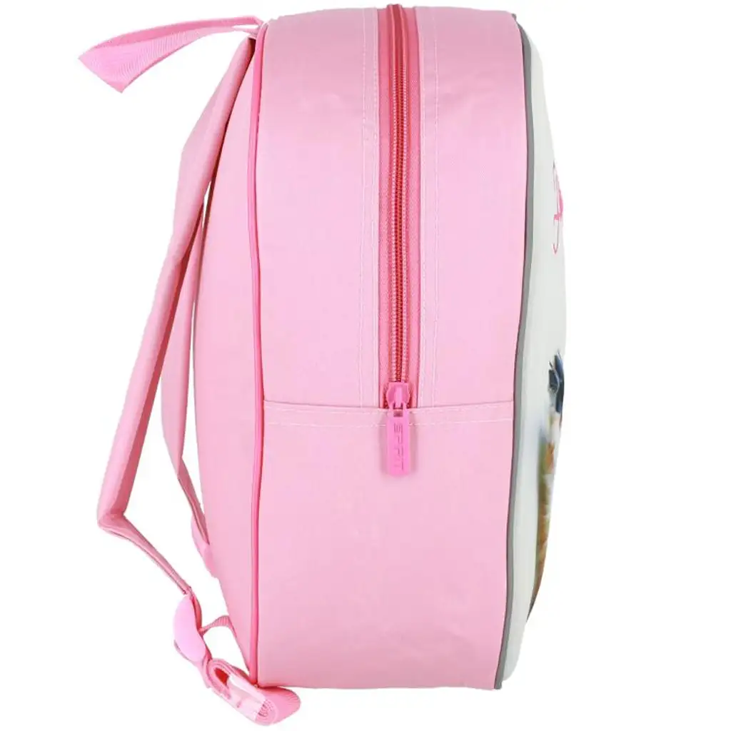 Spirit: Happy Kittens boldog cicás 3D mintás lekerekített ovis hátizsák 30x25x12cm kép 2