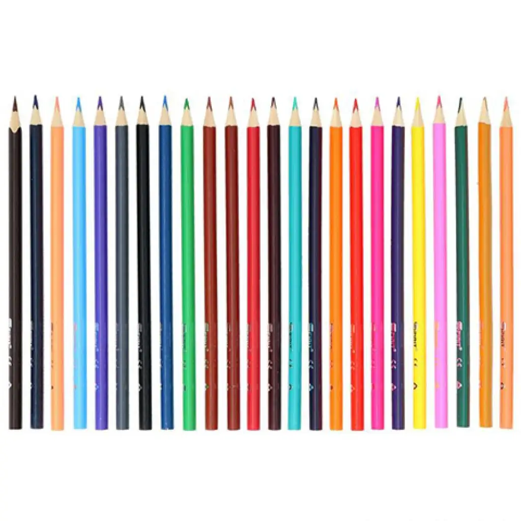 Spirit: Háromszögletű Classic színesceruza 24db-os szett kép 2