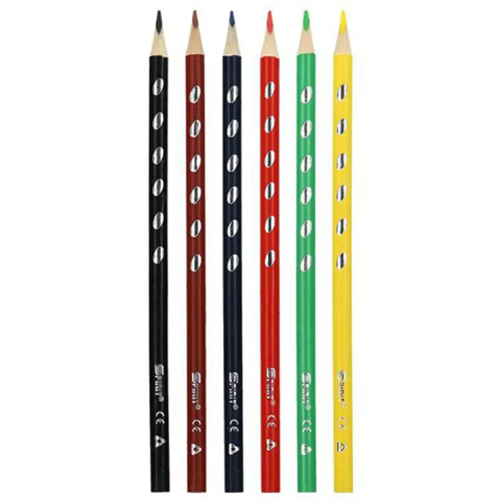 Spirit: Háromszögletű Classic színesceruza 6db-os szett kép 2