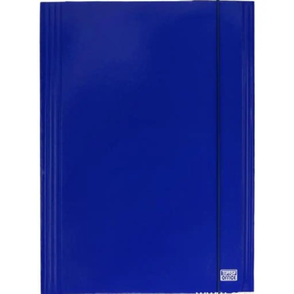 Spirit: Kék karton gumis mappa A4 900g-os