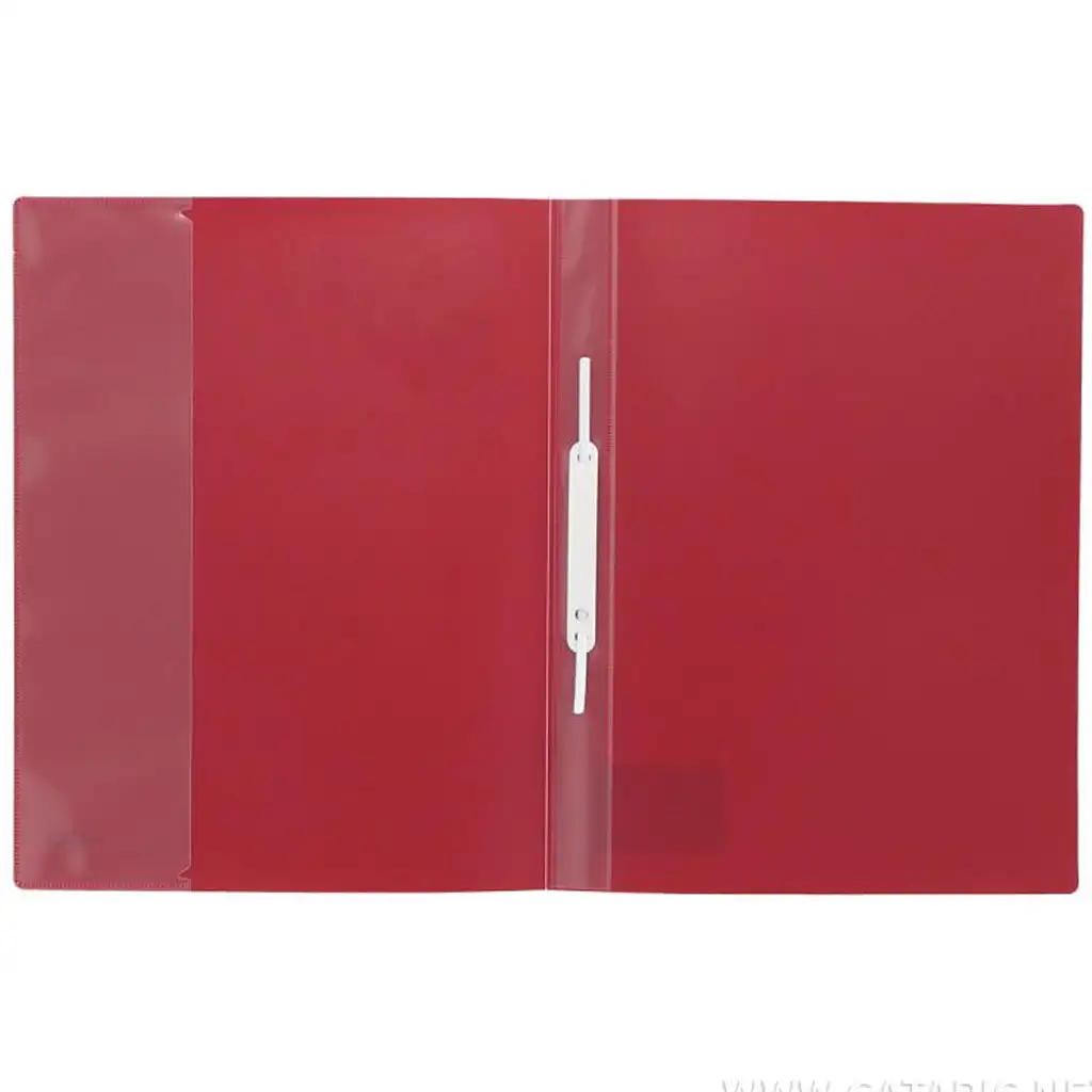 Spirit: Lefűző mappa kártyatartóval bordó színben A4 kép 2