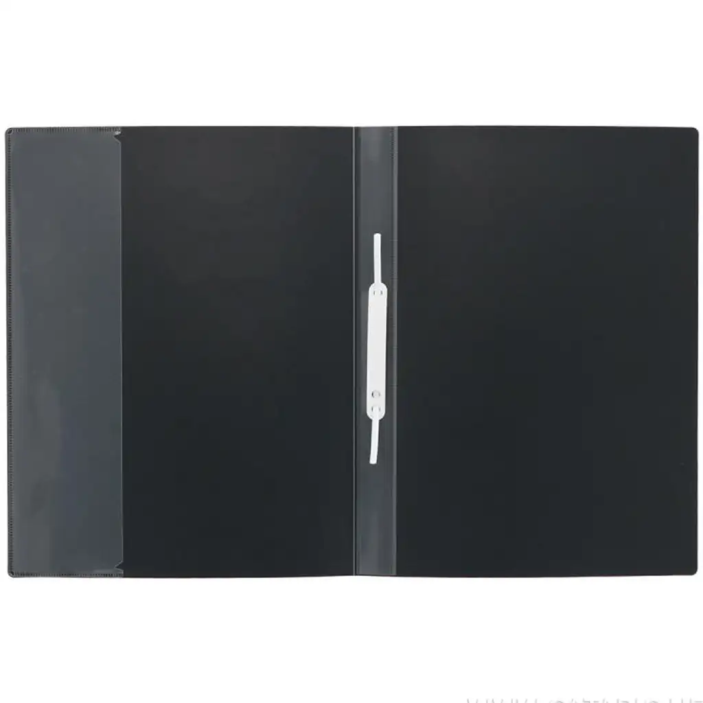 Spirit: Lefűző mappa kártyatartóval fekete színben A4 kép 2