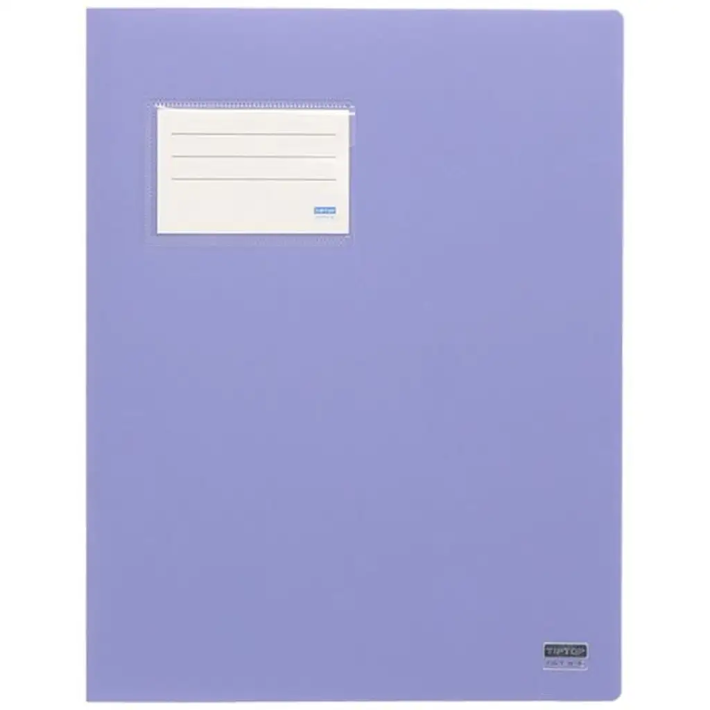 Spirit: Lefűző mappa kártyatartóval pasztell lila színben A4