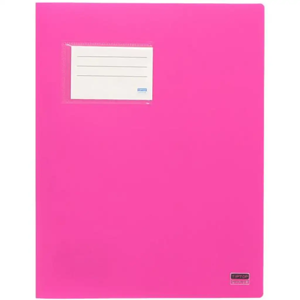 Spirit: Lefűző mappa kártyatartóval rózsaszín színben A4