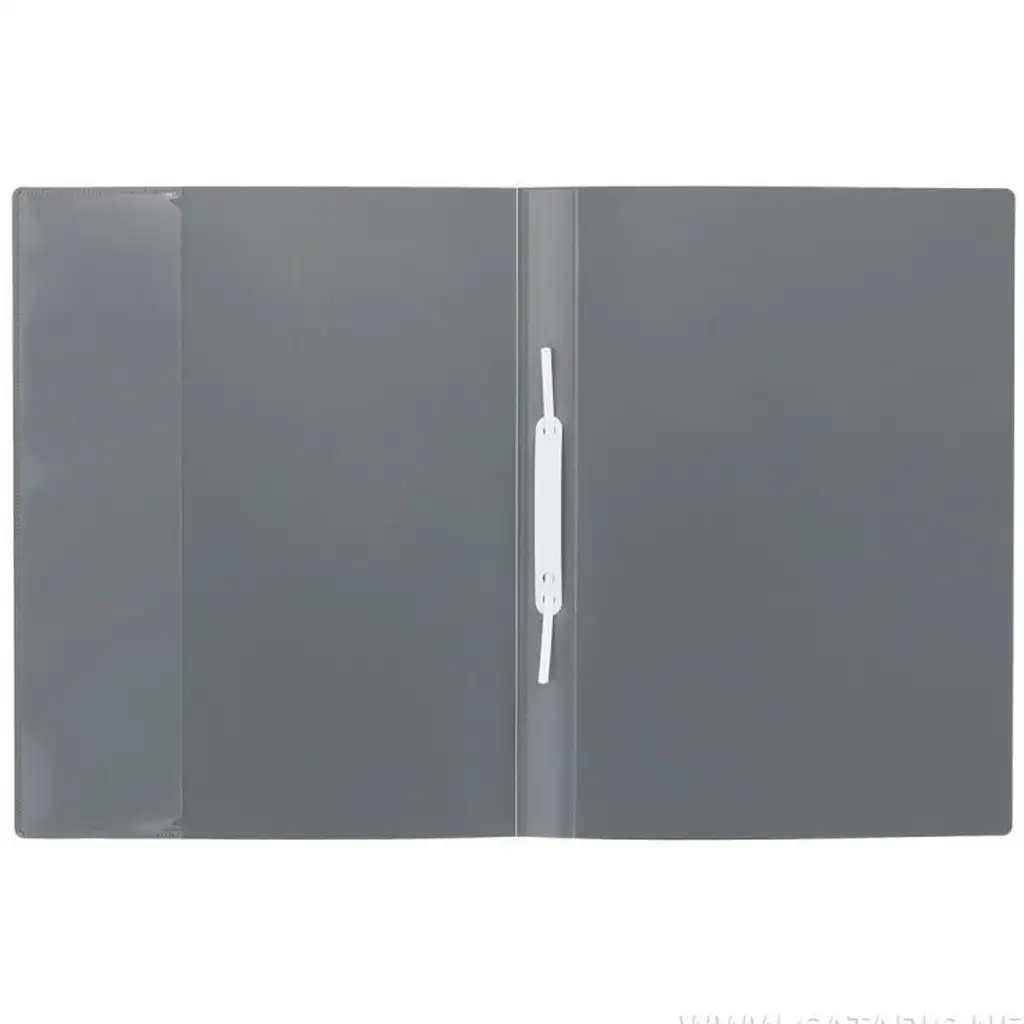 Spirit: Lefűző mappa kártyatartóval szürke színben A4 kép 2