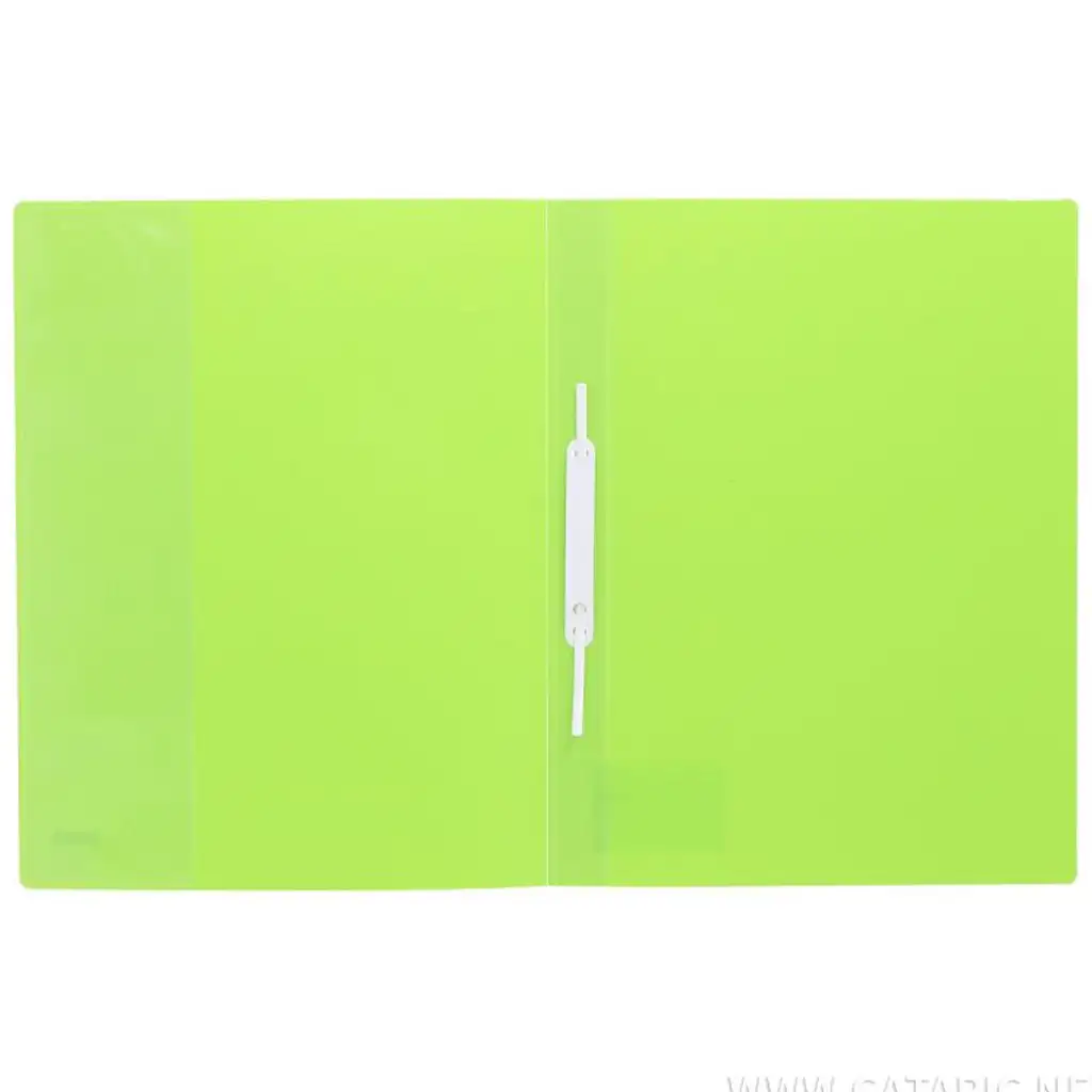 Spirit: Lefűző mappa kártyatartóval lime zöld színben A4 kép 2
