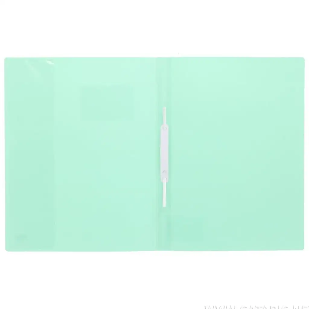 Spirit: Lefűző mappa kártyatartóval pasztell zöld színben A4 kép 2