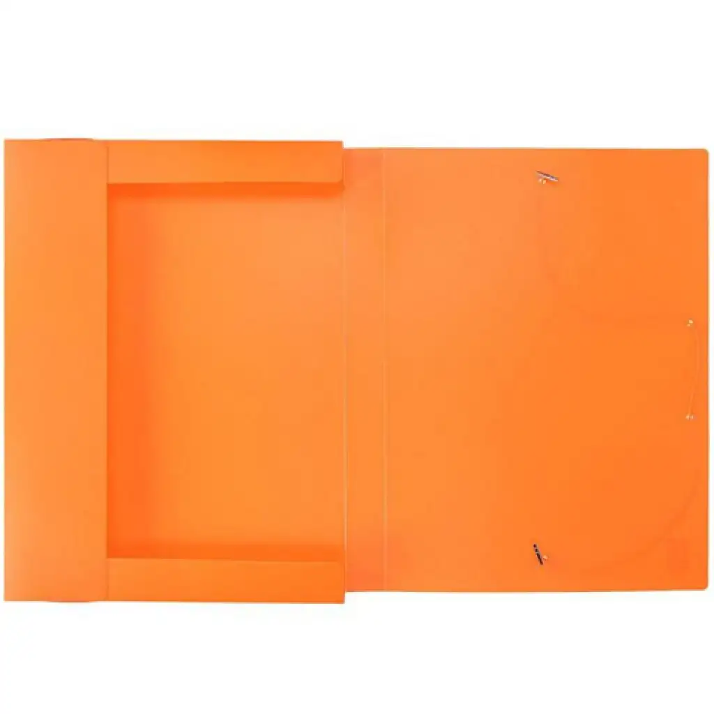 Spirit: Neon narancssárga műanyag gumis füzetbox A4-es kép 2
