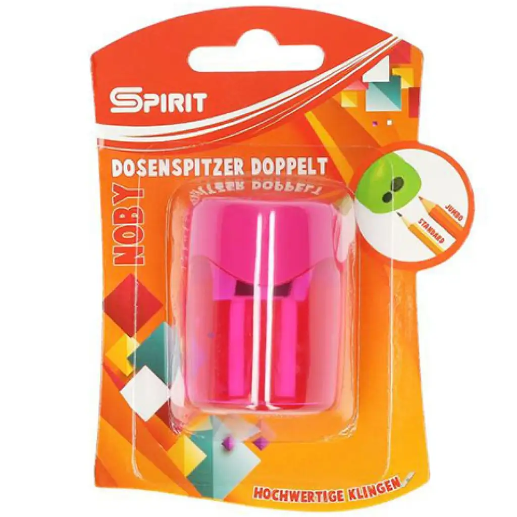 Spirit: Nody 2 lyukú tartályos hegyező többféle színben 1db-os csomag kép 2