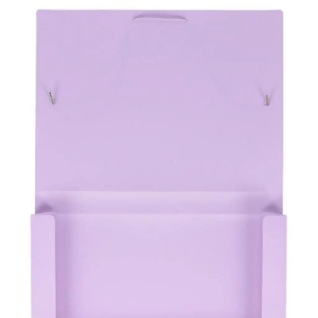 Spirit: Pasztell lila gumis füzetbox A4-es 30mm-es vastagsággal kép 2