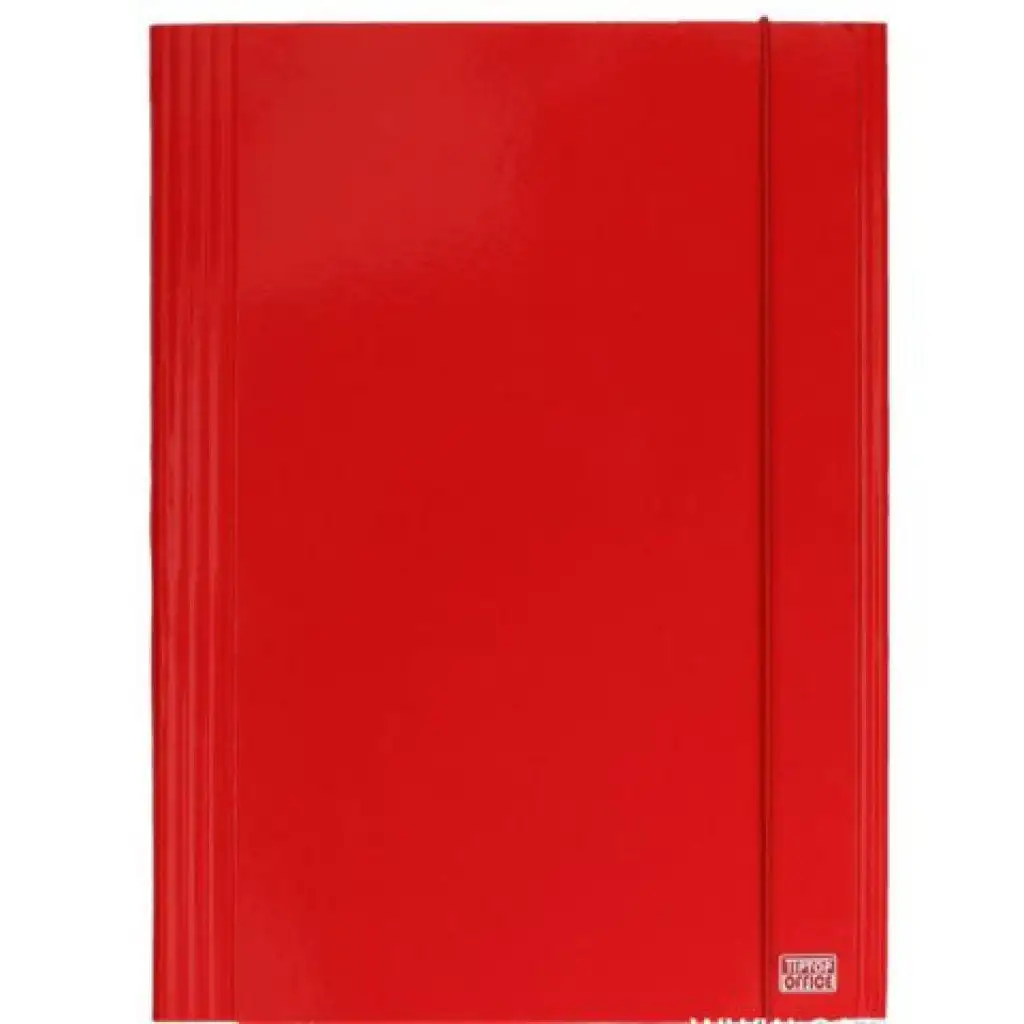 Spirirt: Piros karton gumis mappa A3 900g-os