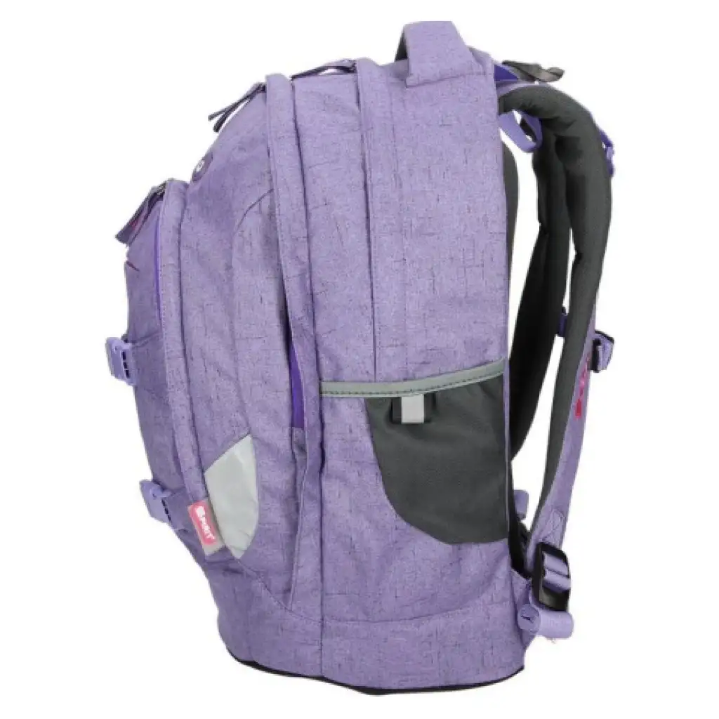 Spirit: Urban lila ergonomikus iskolatáska hátizsák kép 3