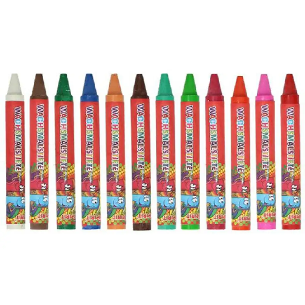 Spirit: Wax zsírkréta 12db-os szett kép 2