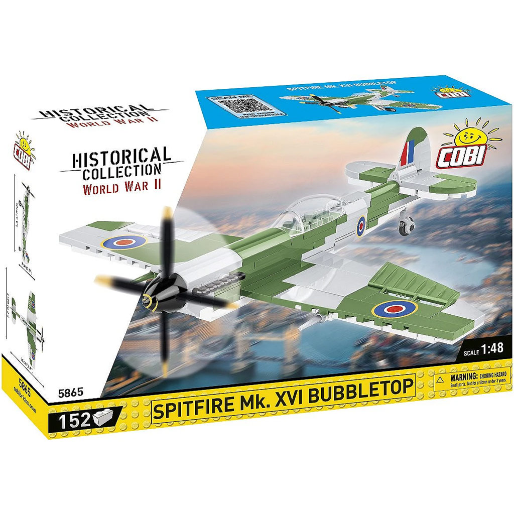 COBI: Spitfire Mk XVI Bubbletop építőjáték (5865)