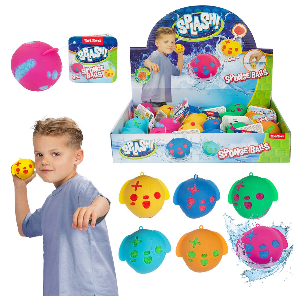 Splash Újrahasználható vízibomba labda 6cm többféle változatban 1db
