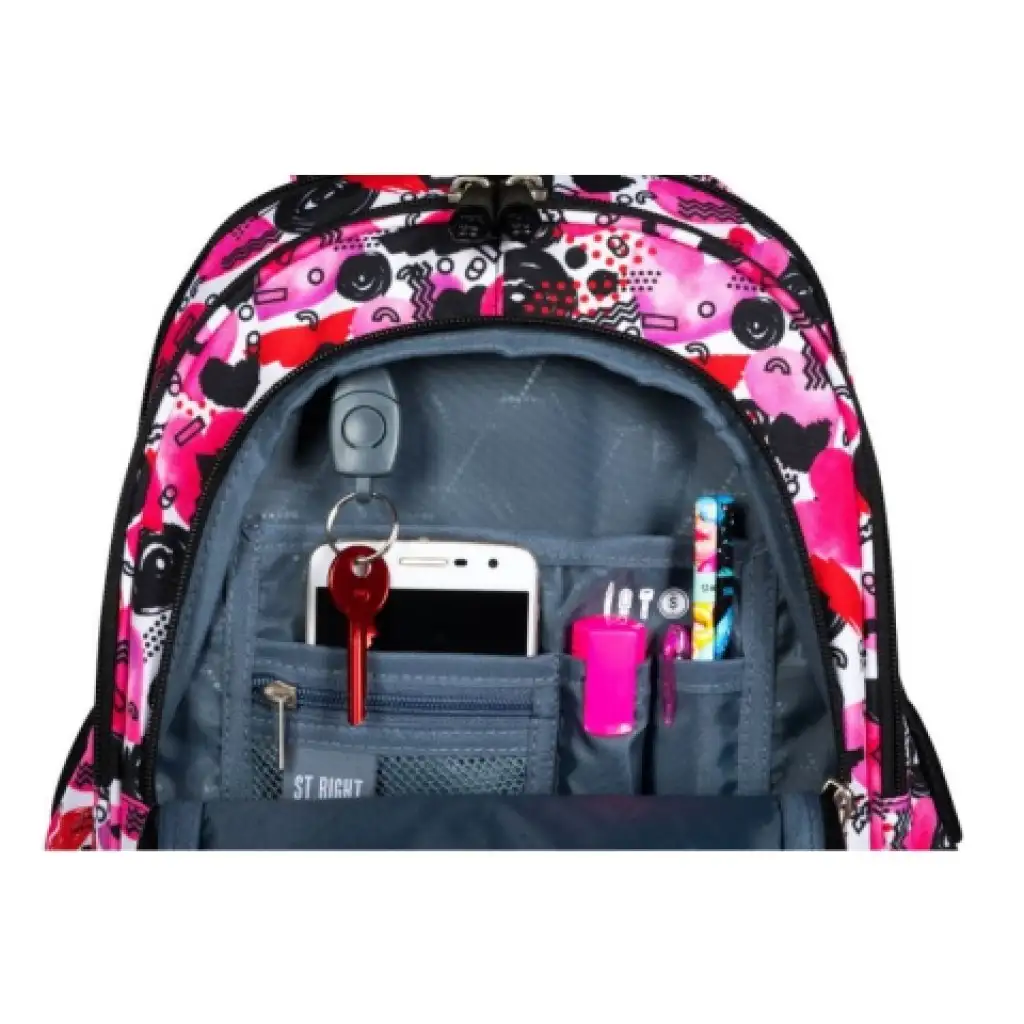 St.Right Herats ergonomikus iskolatáska hátizsák 16" kép 4