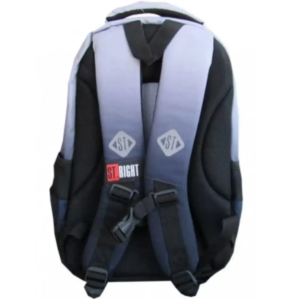 St.Right Gray Space ergonomikus iskolatáska, hátizsák BP26 39x27x17cm kép 2