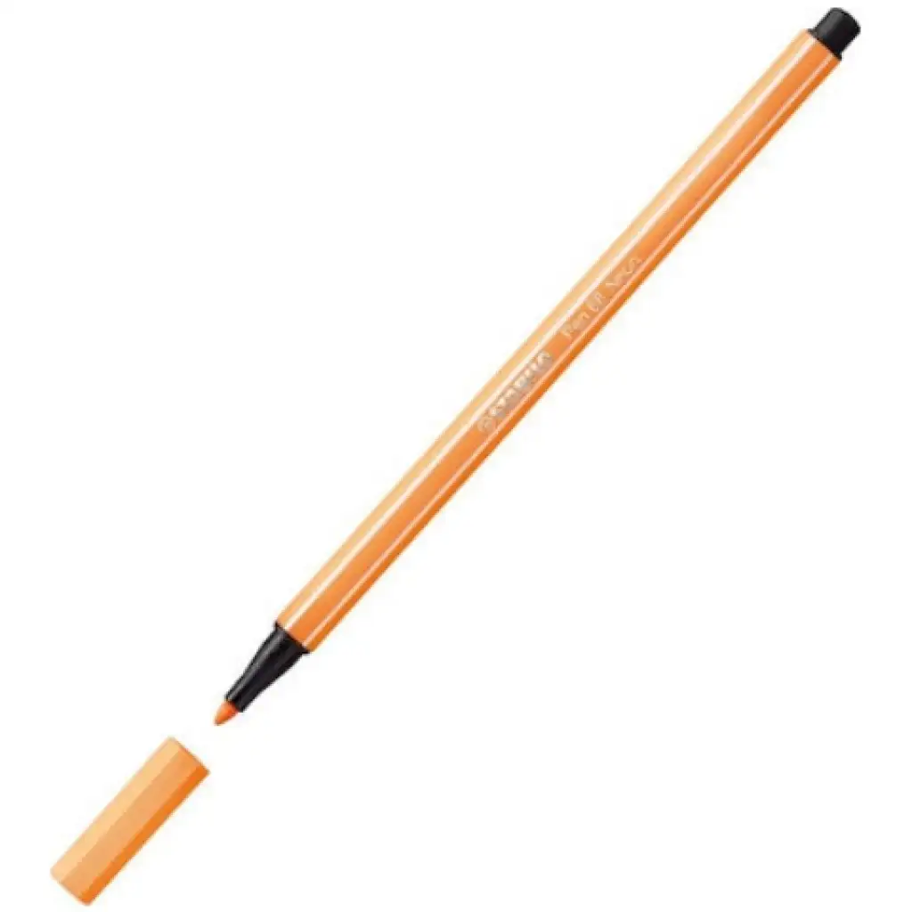 Stabilo: Pen 68 rostirón fluo narancssárga színben 1mm-es kép 2