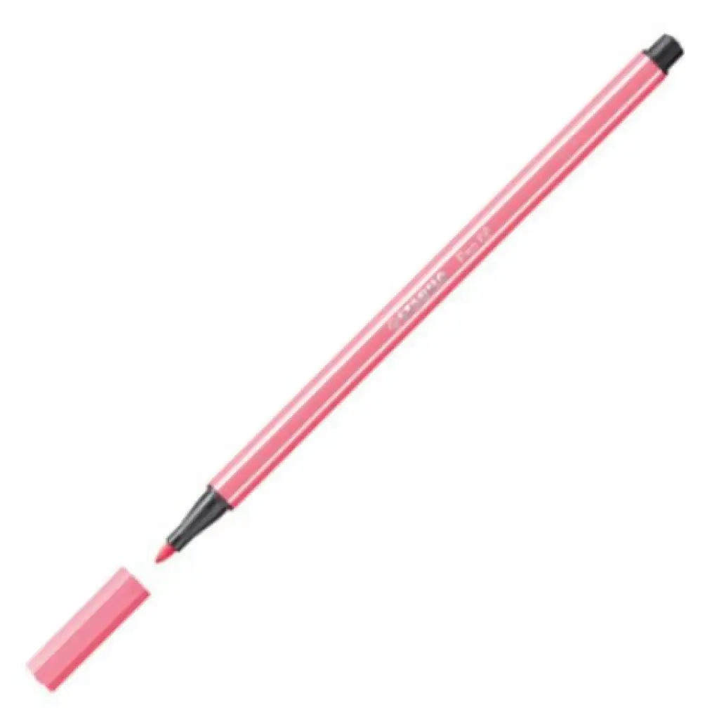 Stabilo: Pen 68 ecsetfilc pink színben 1mm-es kép 2