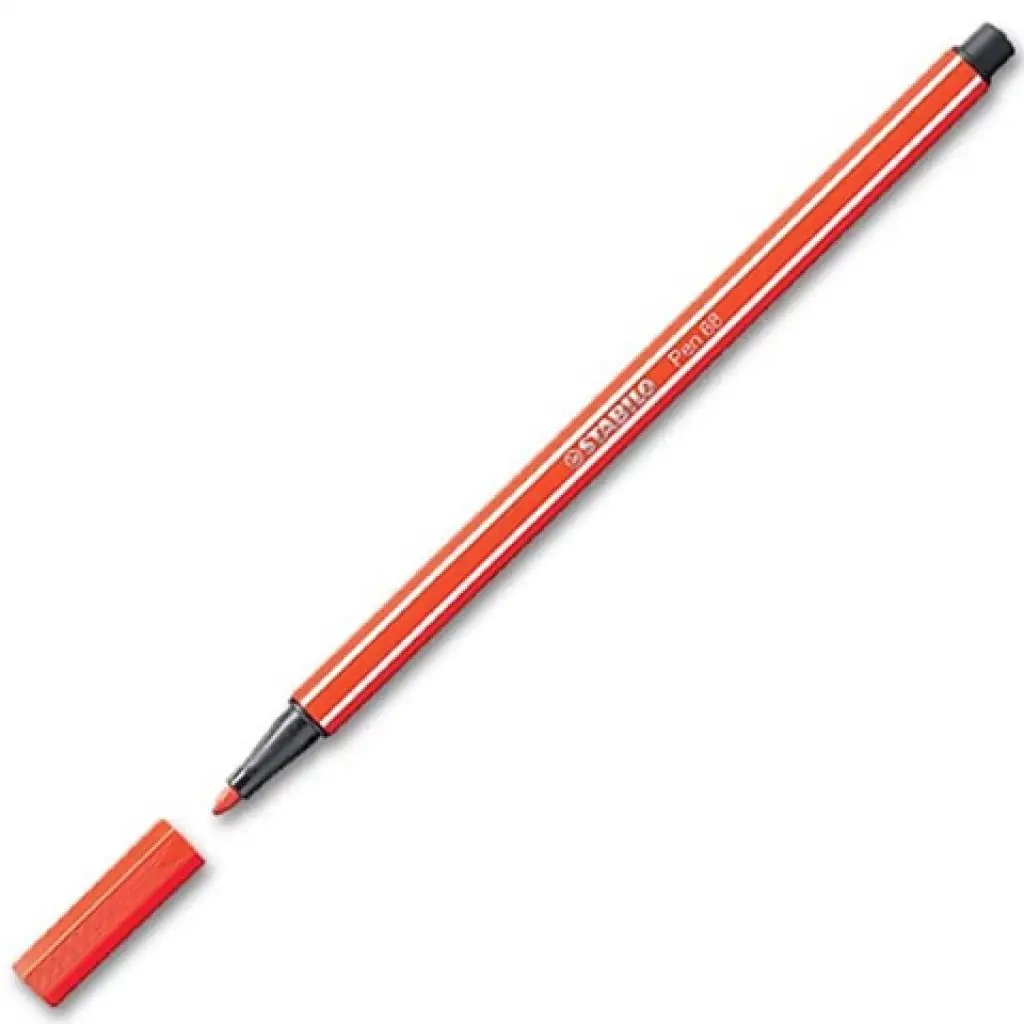 Stabilo: Pen 68 világospiros filctoll